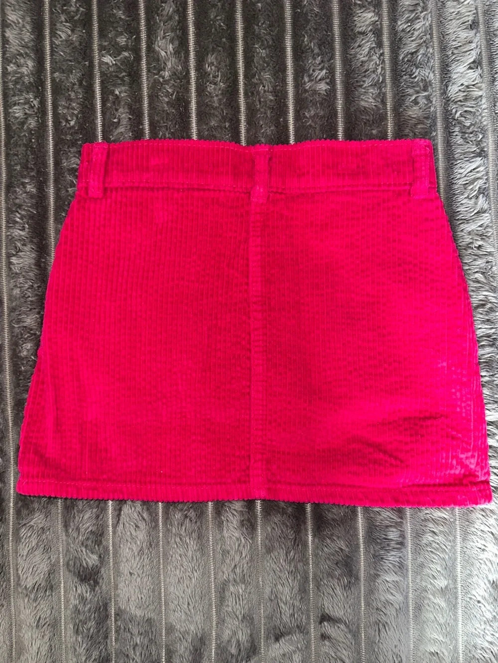 Old Navy girls Corduroy Button-Front Skirt in Black, Pink, and yellow